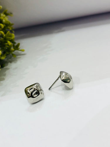 Square Nugget Earrings